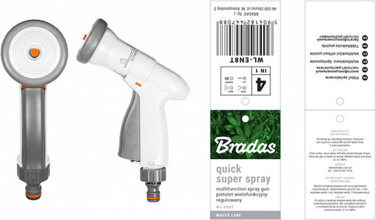 Bradas Wasserpistole Mit 3 Funktionen WL-EN8T