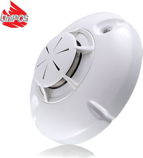 Unipos Fd8020r Conventional Thermal Differential Fire Detector Rapid Temperature Rise Without Base
