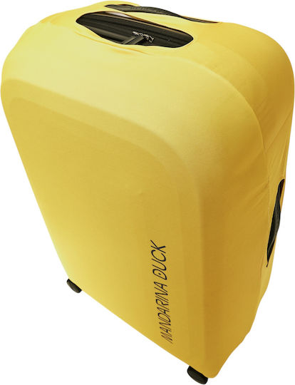 Mandarina Duck Калъф L Еластичен Калъф за Куфар Жълт Размери См 75x49x31