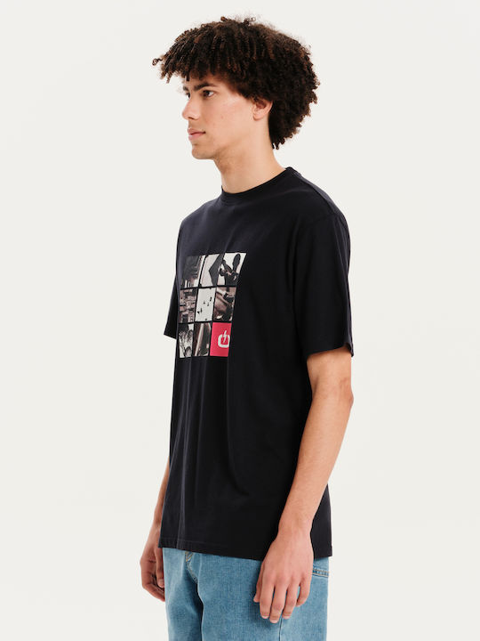 T-shirt Navy Μπλε