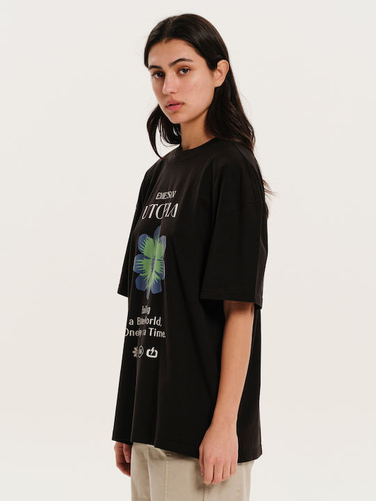 Utopia Women's Oversized T-shirt Black