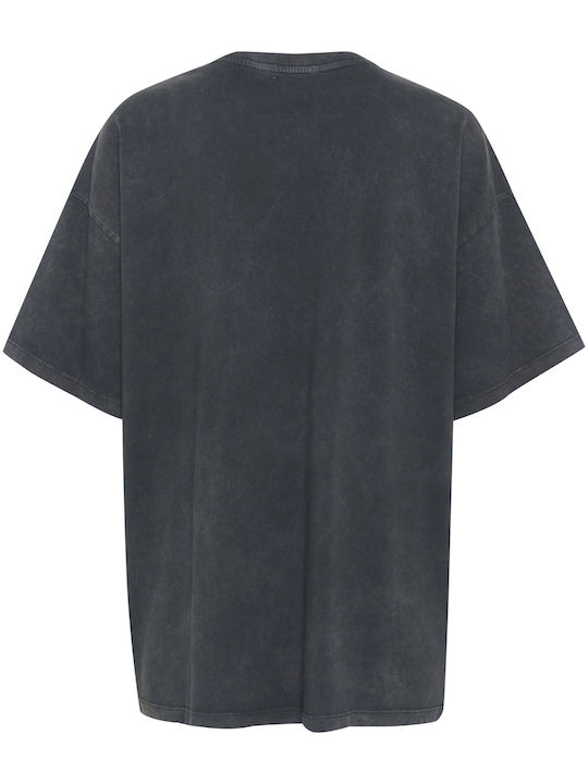 Γυναικείο Oversized T-shirt Dark Grey