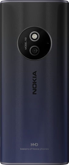 Nokia 110 (2024) Dual SIM Mobile with Buttons (English Menu) Black