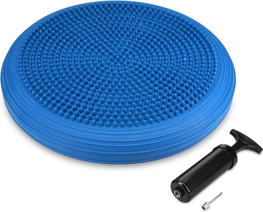 Navaris Urban Fitness Μαξιλάρι Ισορροπίας Μπλε με Διάμετρο 33cm