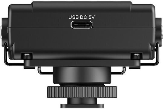 Saramonic UwMic9S Kit 1 (TX+RX) Комплект Безжично Δυναμικό Микрофон Висулка, Щипка, Колан Журналистически в Черен Цвят