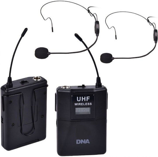 DNA RV-4 MIX Σετ Ασύρματο Μικρόφωνο Χειρός, Κεφαλής
