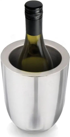 GTSA Σαμπανιέρα Inox Ασημί με Διαστάσεις 10.5x10.5cm