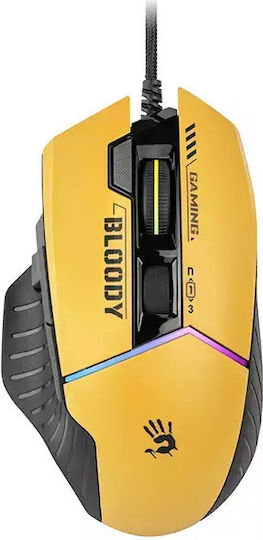 A4Tech Bloody W95MAX RGB Gaming Mouse 12000 DPI Lime