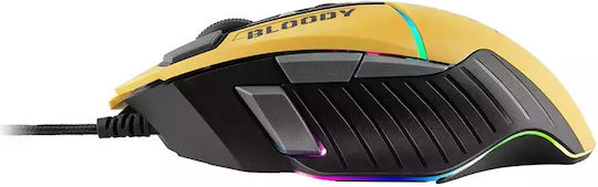 A4Tech Bloody W95MAX RGB Gaming Mouse 12000 DPI Lime