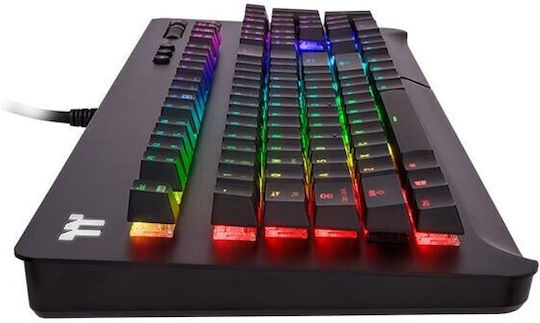 Thermaltake Level 20 GT Gaming Μηχανικό Πληκτρολόγιο με Cherry MX Blue διακόπτες και RGB φωτισμό (Αγγλικό US)