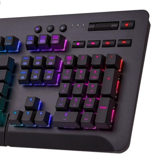 Thermaltake Level 20 GT RGB Gaming Mechanische Tastatur mit Razer Grün Schaltern und RGB-Beleuchtung (Englisch US)