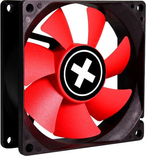 Xilence Red Wing 80 Case Fan (1500rpm / 18.61cfm) Without LED Lighting And Connection 3-Pin / 4-Pin Molex