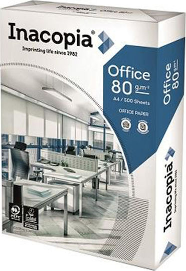 Inacopia Χαρτί Εκτύπωσης A3 80gr/m² 500 φύλλα