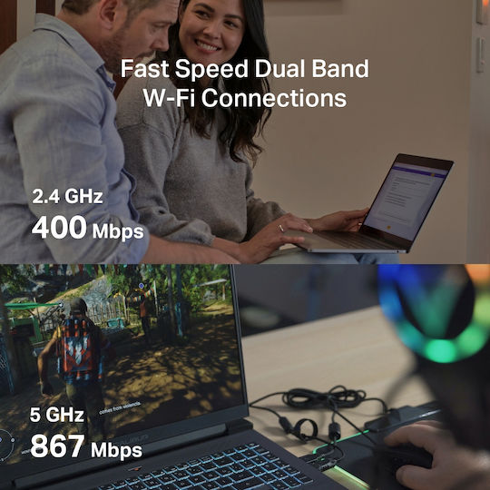 Mercusys MERMA30N USB Network Adapter with Wireless Wi-Fi Connection 1300Mbps (Standard v1)