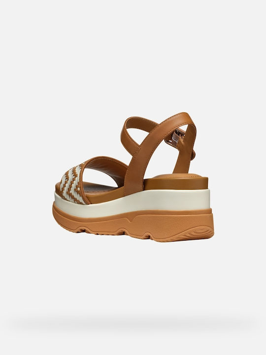 D Gardenia Women's Platform Shoes Brown