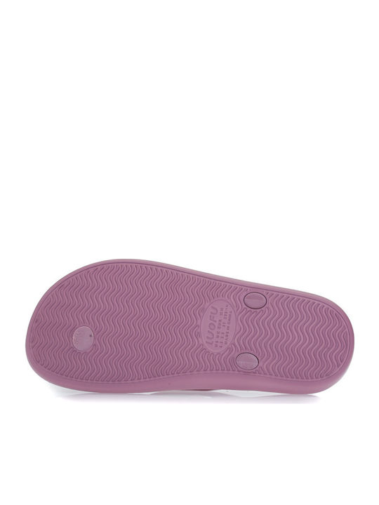 Frauen Flip Flops in Lila Farbe