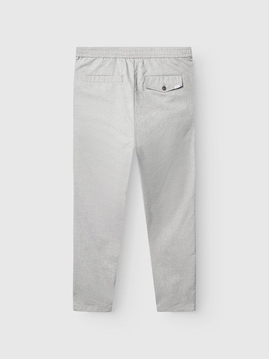 Monza Trousers Elastic Light Grey