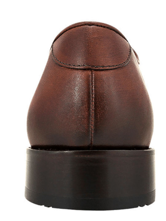 Semin Leder Herrenschuhe Tabac Braun