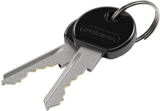 Bicycle Cable Lock with Key Black