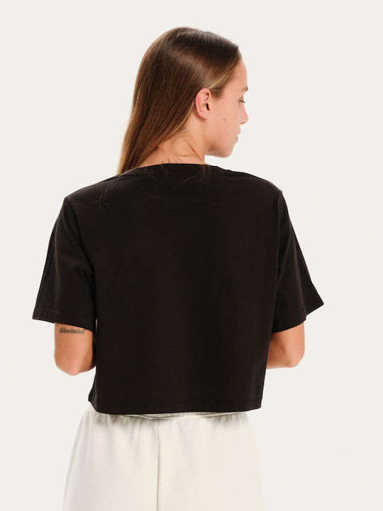 Emerson Just Peachy Blouse Black