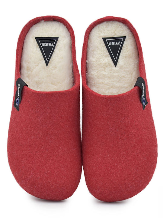 Fieltro Pet Anatomische Damen Hausschuhe Cherry