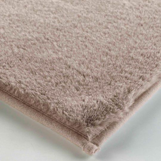 L-c Feline Χαλί Ορθογώνιο Γούνινο Taupe 60x90cm