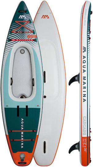 Aqua Marina Cascade Φουσκωτή Σανίδα SUP / Kayak με Μήκος 3.4m Πολύχρωμη