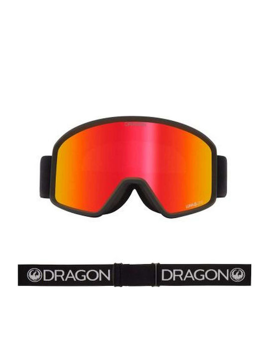 Dragon Alliance Otg 2 Μάσκα Σκι & Snowboard Παιδική Μαύρη με Φακό σε Μαύρο Χρώμα