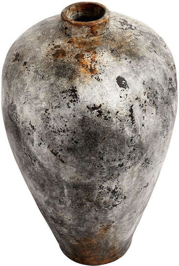 Muubs Vază De Podea Din Ceramică Portocalie Φ45xΥ80cm