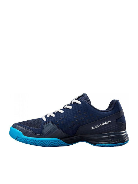 Wilson Rush Pro Pantofi Tenis Pentru Femei Pentru Curți Dure Albi