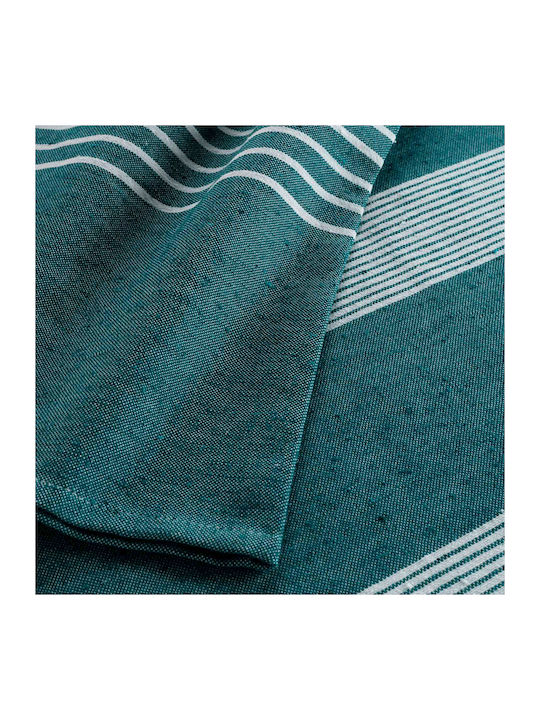 L-c Adele Pique Blanket Semi-Double 180x220cm Blue