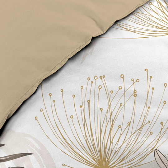 Duvet Cover Set Cotton Queen with 2 Pillowcases 240x220 L-c Bastille Bastille