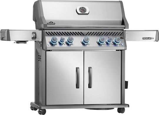 Napoleon Rogue PRO S 625 SIB Газово Барбекю Решетка 88брx46брсм. с 6 бр 25.94кВт и Инфрачервен Нагревател