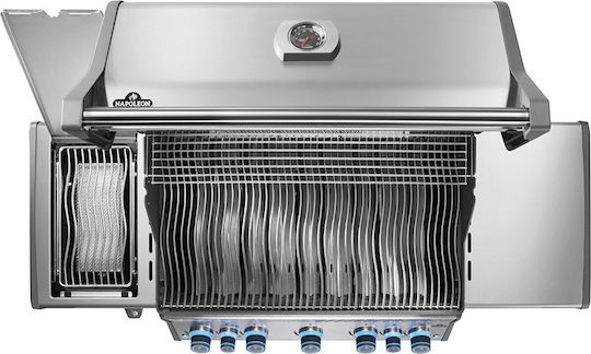 Napoleon Rogue PRO S 625 SIB Газово Барбекю Решетка 88брx46брсм. с 6 бр 25.94кВт и Инфрачервен Нагревател