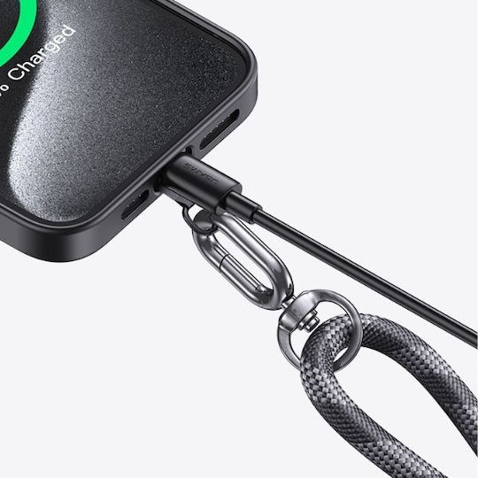 Usams Neck Strap for Mobile Phones Gray