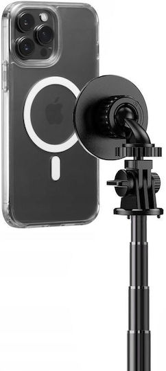 Tech-Protect L06S Selfie Stick με Bluetooth Μαύρο
