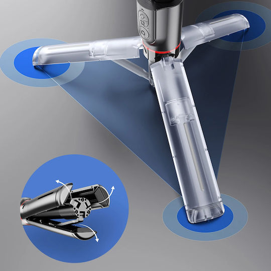 Techsuit Selfie Stick με Bluetooth / Τηλεχειριστήριο Μαύρο