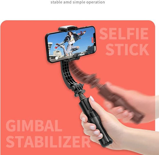 Techsuit Selfie Stick με Τηλεχειριστήριο Μαύρο