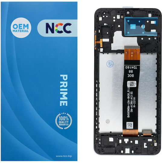 Οθόνη Ncc Lcd Display με Μηχανισμό Αφής και Πλαίσιο για SAMSUNG A13 5G A136B/U/W (Μαύρο)