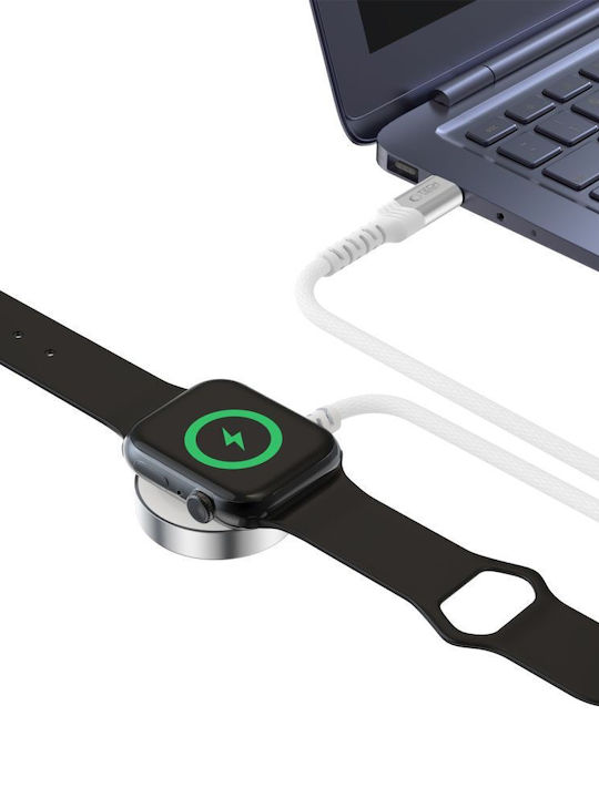 Tech-Protect Mc01 Φορτιστής για Apple Watch Λευκός