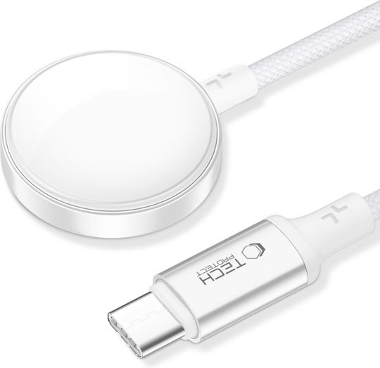 Tech-Protect Mc02 Ultraboost Wearable Charger Apple Watch Whiteς