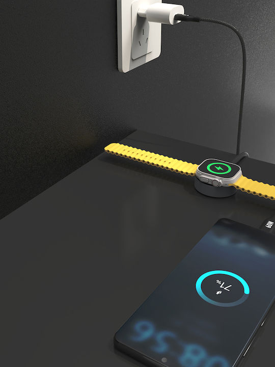 Dudao Ladegerät für Apple Watch Schwarzς