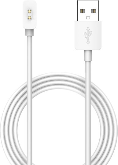 Charging Cable Usb Wearable Charger MI Band 8, MI Band 8 Pro Whiteς