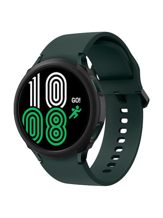 Spigen Liquid Air Silicone Case in Black color for Samsung Galaxy Watch 4 44mm