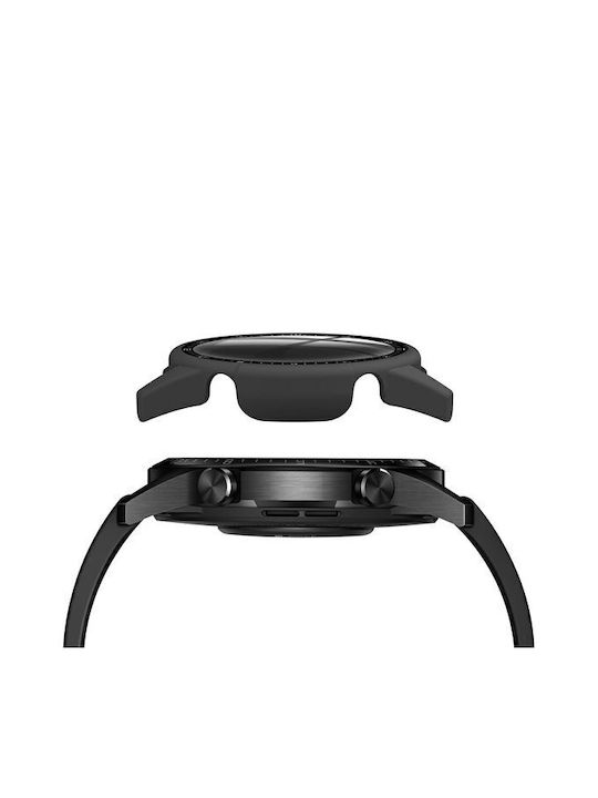 Plastikhülle in Schwarz Farbe für Huawei Watch GT 4 (46mm)
