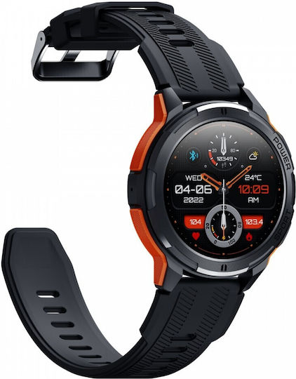 Oukitel BT10 Smartwatch (Black, Orange)