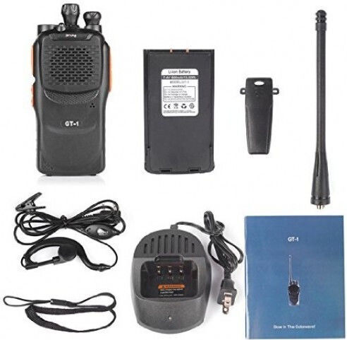Pofung GT-1 Walkie Talkie without Screen Yellow