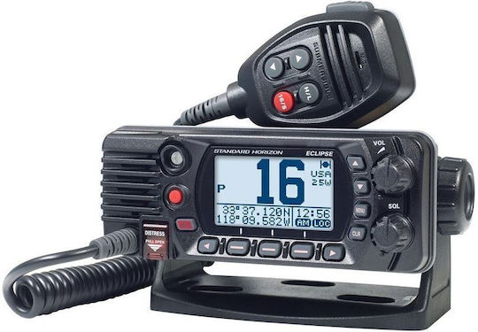 Standard Horizon GX1400GPS Wireless Transceiver VHF Marine 25W with Monochrome Screen