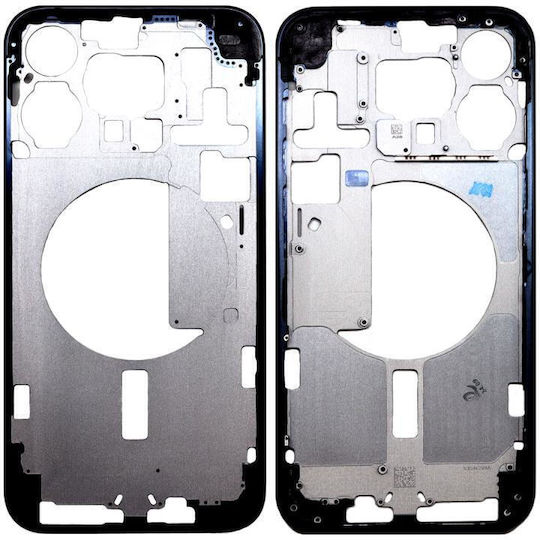 Cadru Mijlociu Apple iPhone 15 Pro Titan Albastru OEM N66304