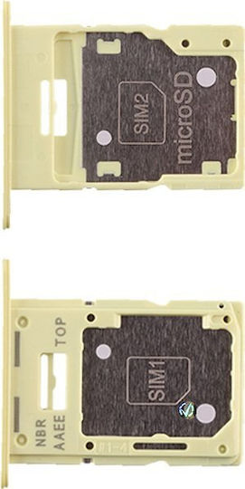 Samsung Слот за SIM Карта Жълт за SAMSUNG GALAXY A15 (SM-A155F)